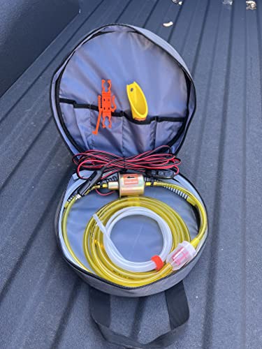 FlowJoe - GasTapper Fuel Tote 12V Transfer Pump Moves 30 Gallons of Gas or Diesel Per Hour. Great for Preppers, UTV's, Boats, Equipment, Vehicles, Gasoline, Diesel, Etc. Manufactured in the USA.