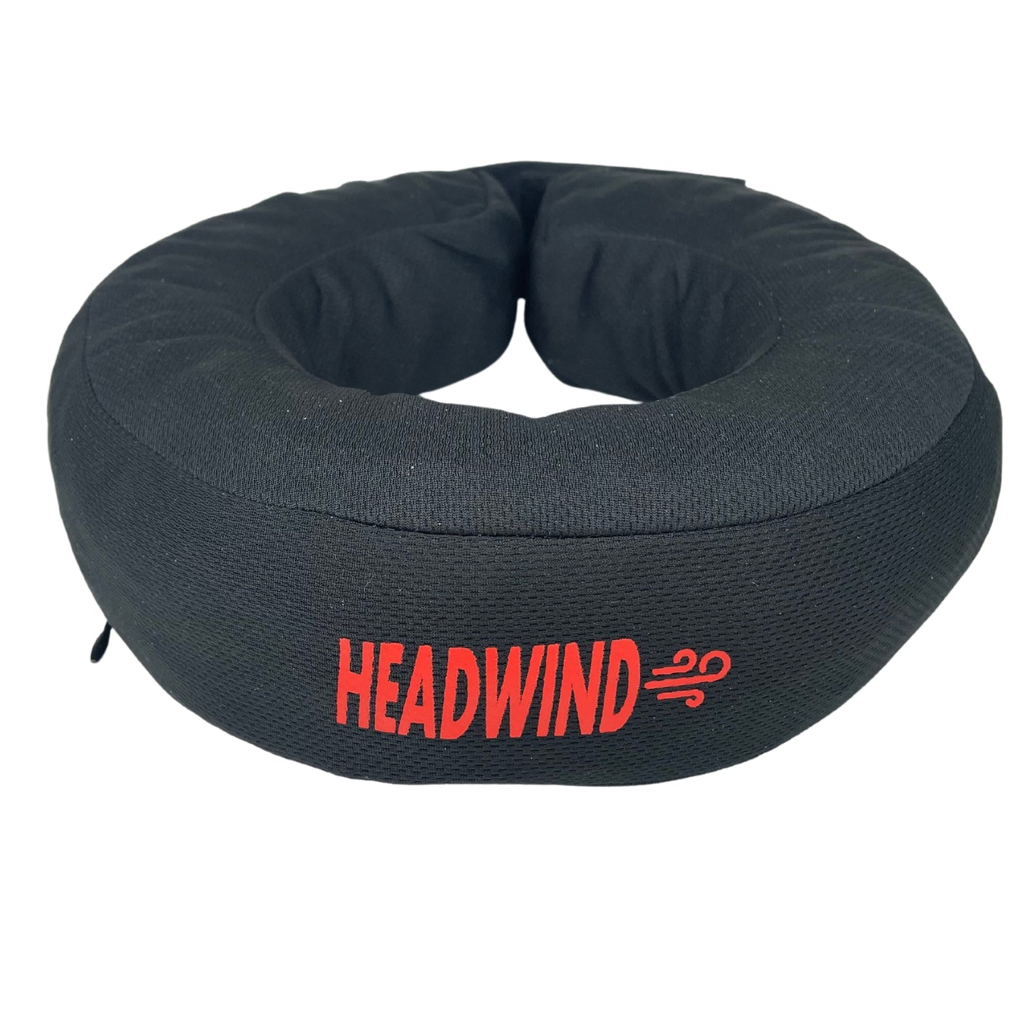 Black Headwind Neck Ring main image with red logo