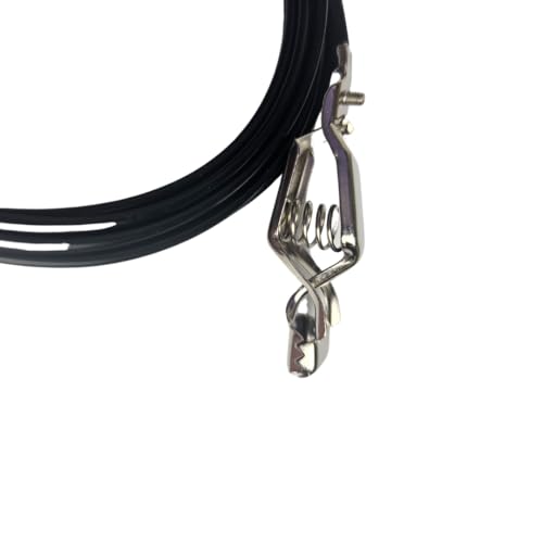 ESD Grounding Cable 10 Foot Cord with Alligator Clip Anti-Static Earth ...