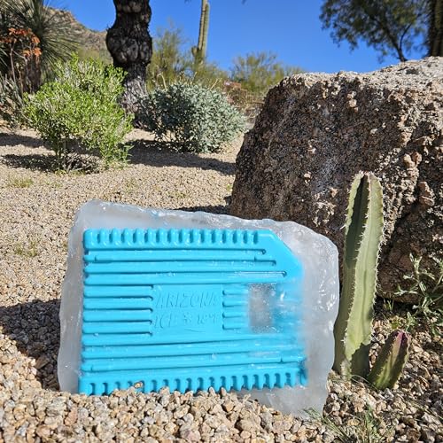 Arizona Ice Industrial Ice Packs | Replaces 10lbs of Ice |18°F (-8°C) | Deepest Grooves | May Freeze Drinks | USA Company | 12" x 8.5" | Two Pack